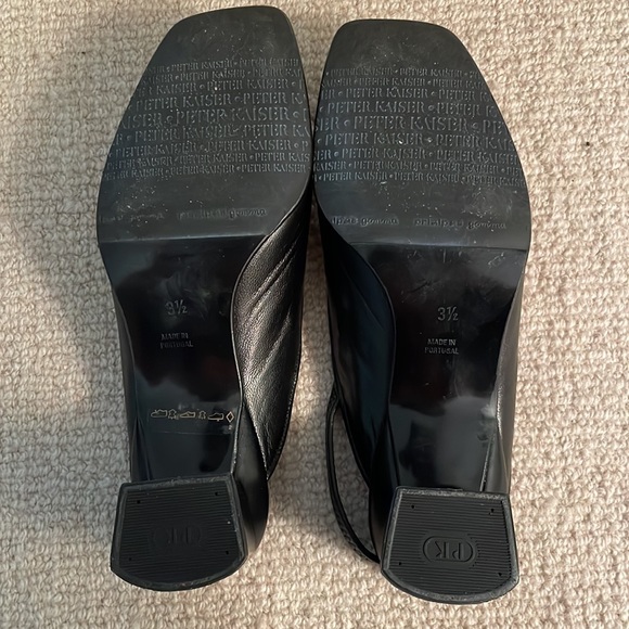 Peter Kaiser Square Toe Sling Back Heels - Picture 5 of 10